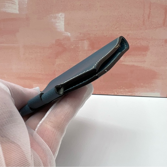 Hermes ToGo Agenda PM Blue Notebook Cover Card Holder - Picture 8 of 15